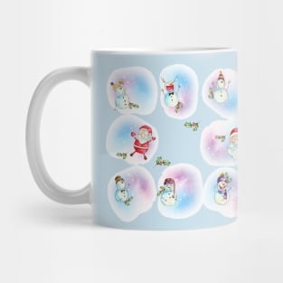 Christmas Badges Mug